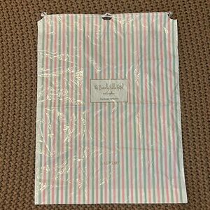 Reusable plastic Beverly Hills Hotel Laundry Bag with Drawstring | NEW